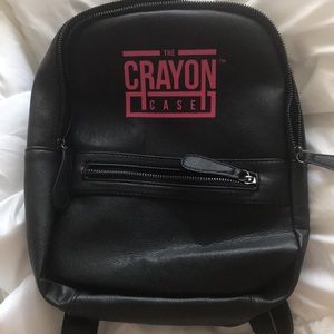 The crayon case backpack